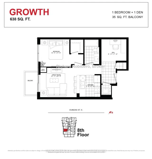 Additional image 21 of 460 Dundas St Unit 813