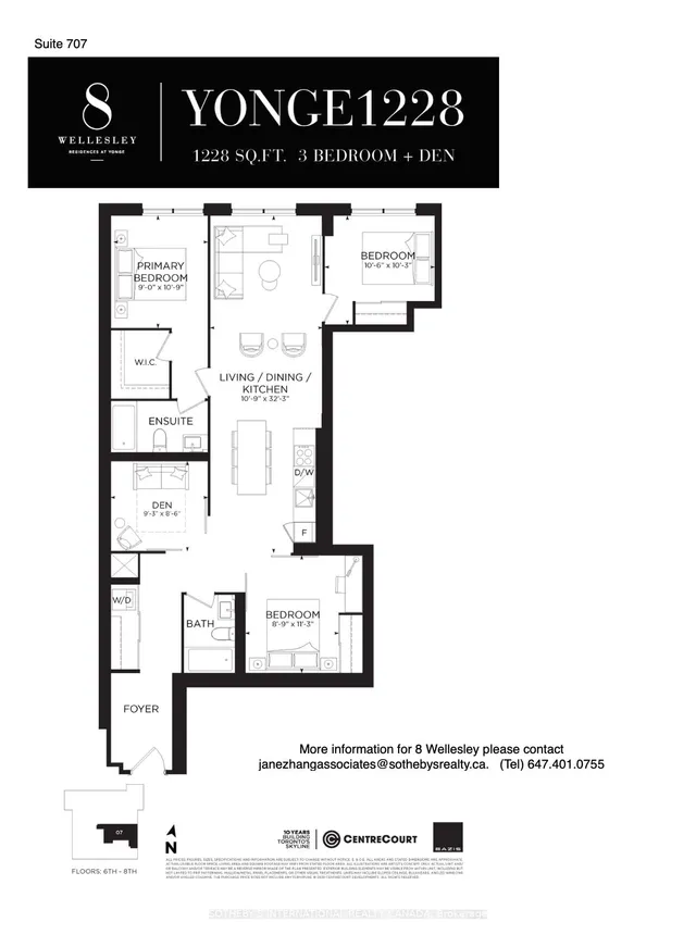 Additional image 10 of 8 Wellesley St Unit 707
