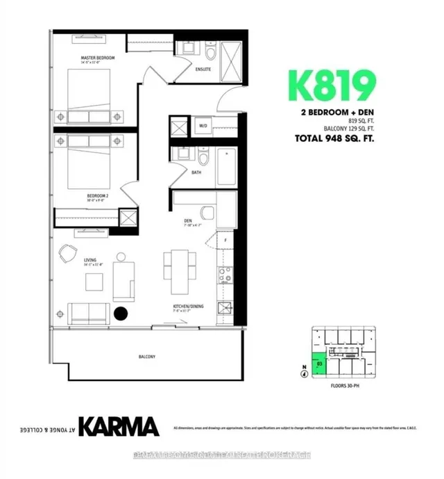 Additional image 13 of 15 Grenville St Unit 4203