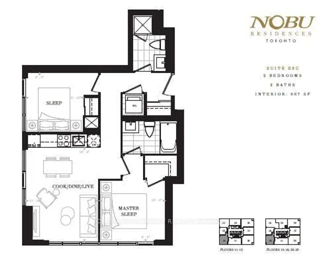 Additional image 2 of 15 Mercer St Unit 2802