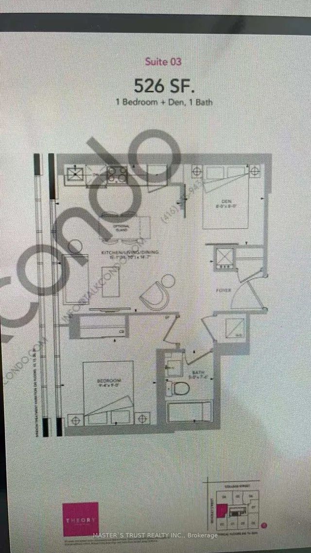 Additional image 3 of 203 College St Unit 1803