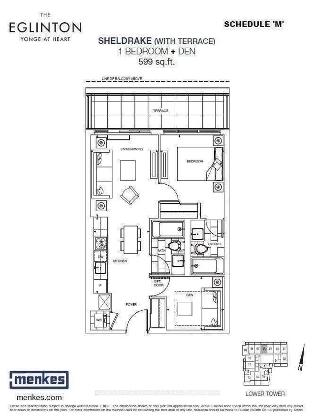 Additional image 29 of 125 Redpath Ave Unit 606