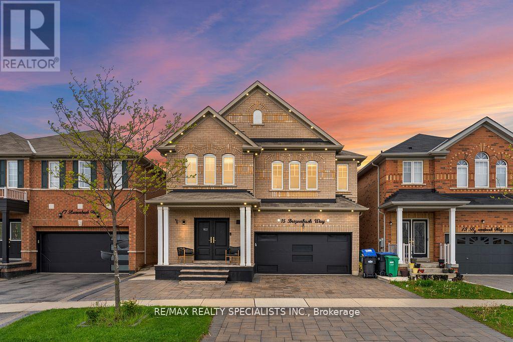 15 BROWNBUSH WAY|Brampton (Sandringham-Wellington), Ontario L6R3T9