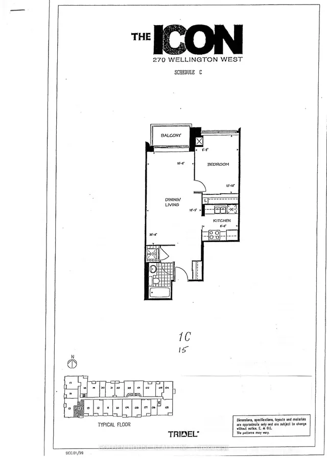 Additional image 3 of 270 Wellington St Unit 616