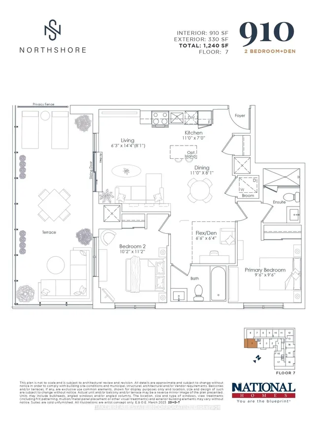 房产图片 7 - 490 Plains Rd 单元 LPH05