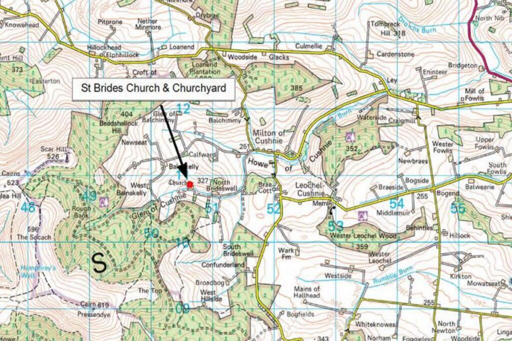 Additional image 2 of , 0.64 Acres Site at St Brides, Cushnie, Alford, AB338LD