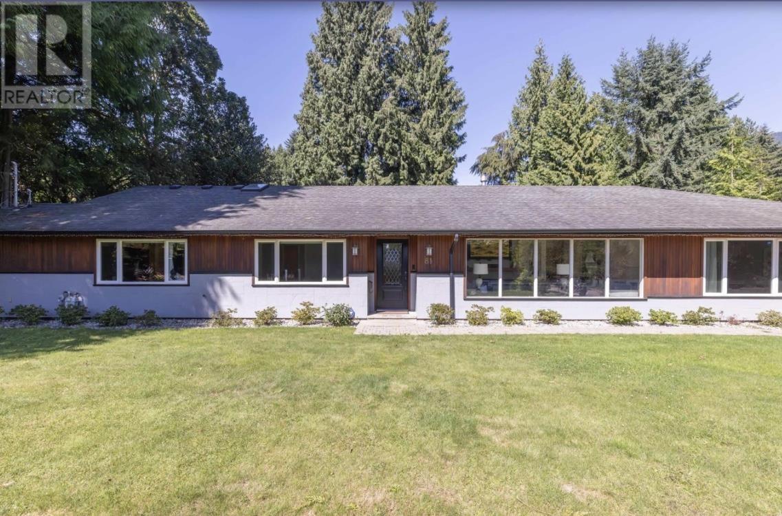 81 MORVEN DRIVE|West Vancouver, British Columbia V7S1B3