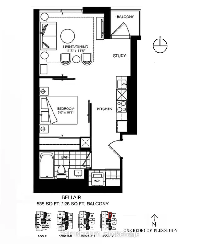 Additional image 6 of 395 Bloor St Unit 3306