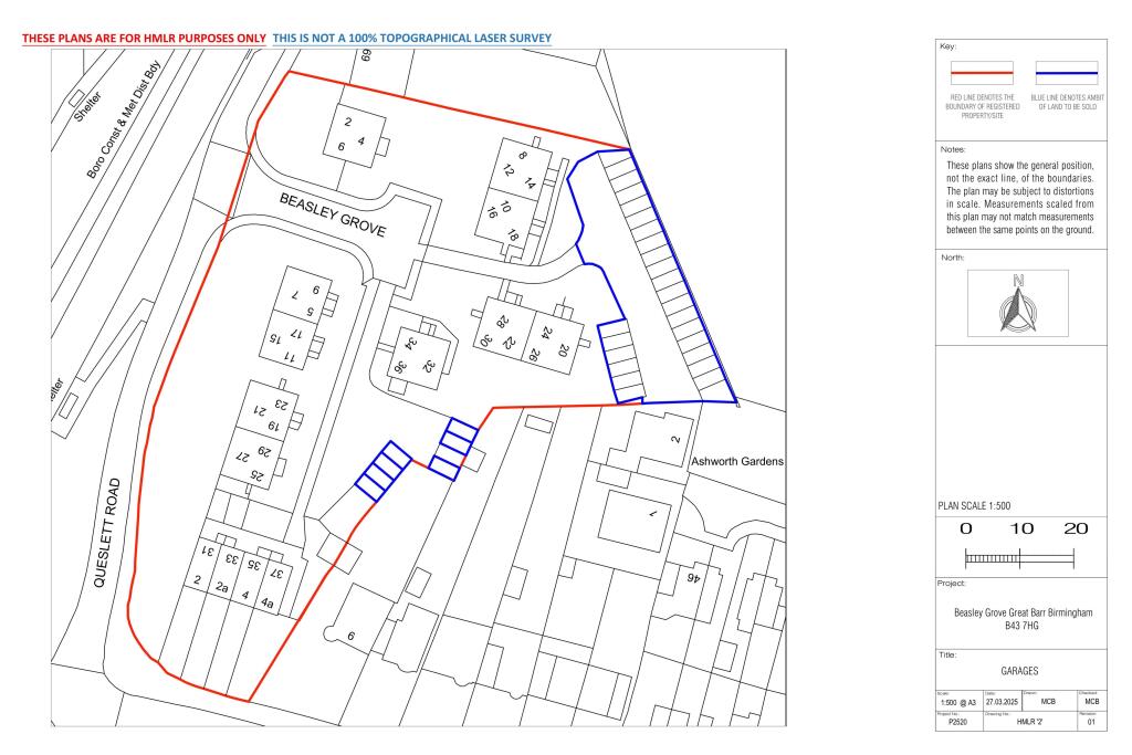 Additional image 4 of 34 Lock up Garages at Beasley Grove, Birmingham B43 7HG