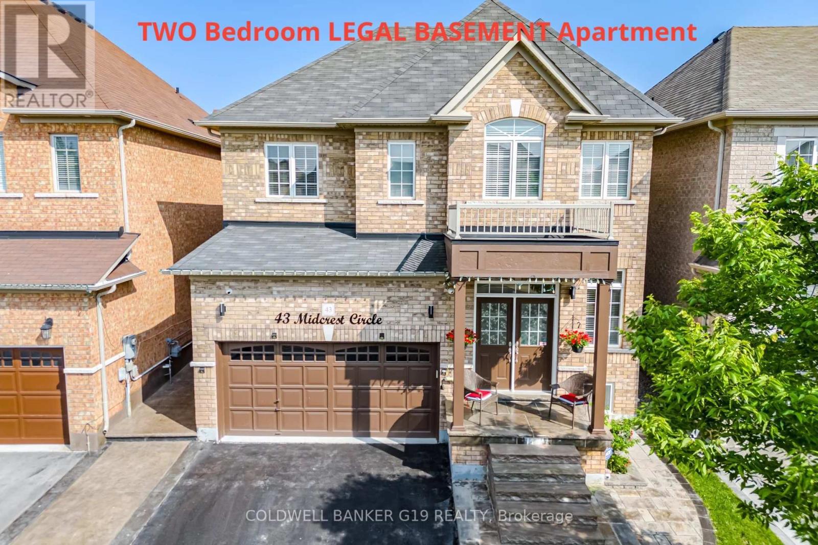 43 MIDCREST CIRCLE|Brampton (Credit Valley), Ontario L6Y0W6