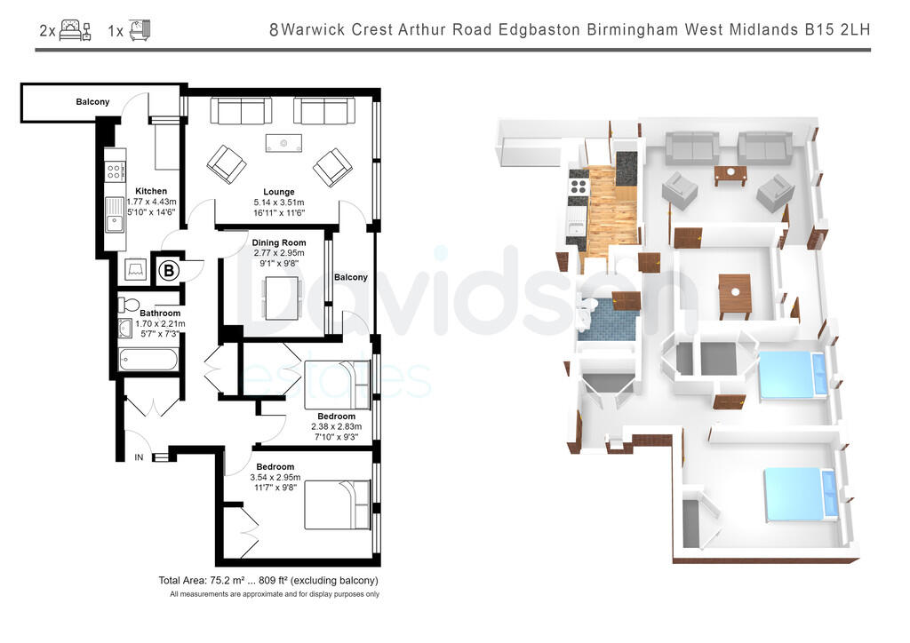 Additional image 17 of Warwick Crest, Arthur Road, Edgbaston