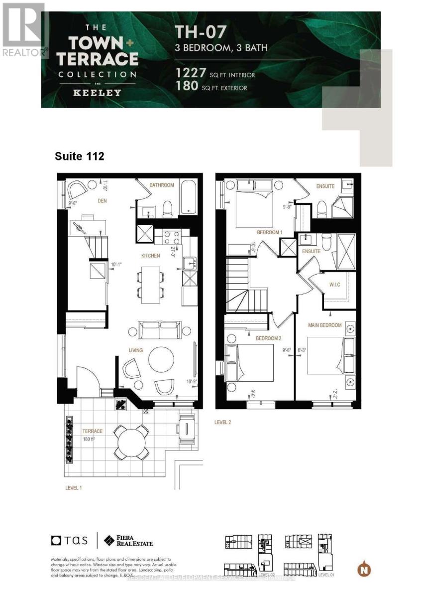 112 - 15 MARYPORT AVENUE|Toronto (Downsview-Roding-CFB), Ontario M3M0E2