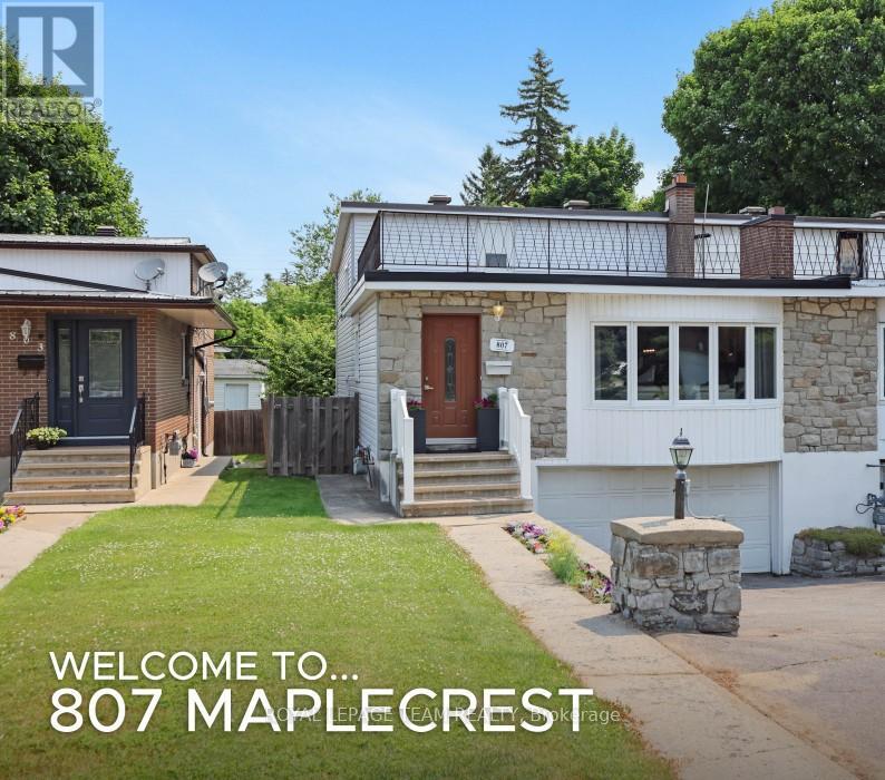 807 MAPLECREST AVENUE|Ottawa, Ontario K2A2Z7