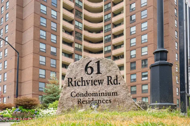 61 Richview Rd Unit 1603