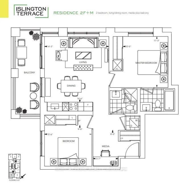 Additional image 47 of 7 Mabelle Ave Unit 1409