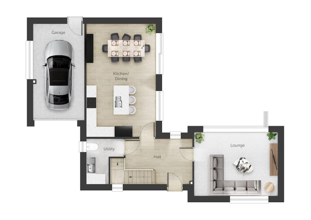 Additional image 8 of ***a Choice Of 2 Self-build Plots With Planning Permission For 3 Bedroom Detached Homes With Garages***