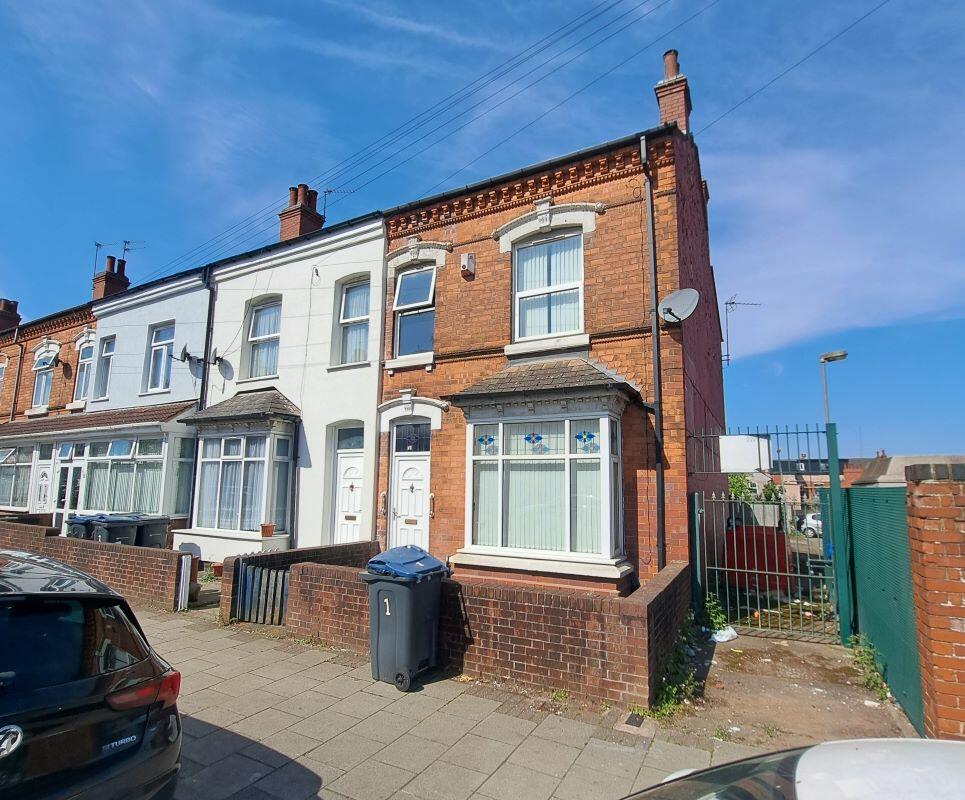 1 Ellesmere Road, Birmingham, West Midlands, B8 1NE