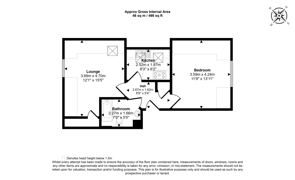 Additional image 15 of Flat 7, 9 Wycliffe Road, Bournemouth, Dorset  BH9 1JP