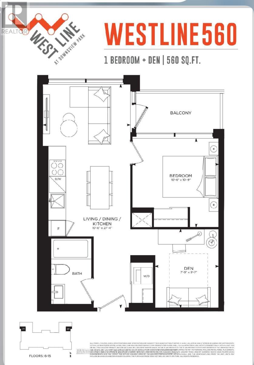 1129 - 1100 SHEPPARD AVENUE W|Toronto (York University Heights), Ontario M3J0H1