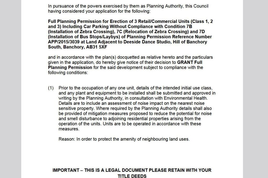 Additional image 5 of , 3 Development Sites with Planning, Hills of Banchory, AB315BQ