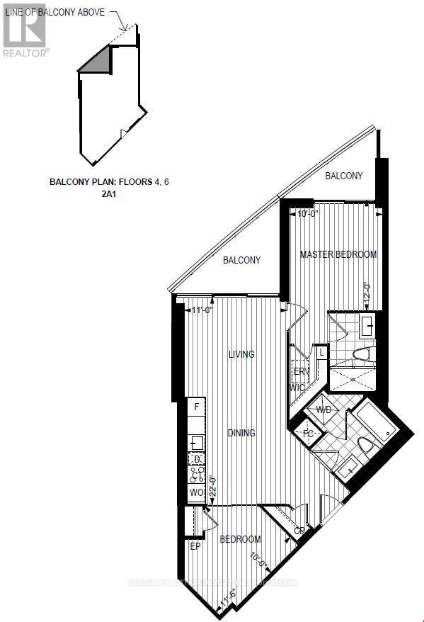 Property image for 605 - 1 EDGEWATER DRIVE|Toronto (Waterfront Communities), Ontario M5A0L1