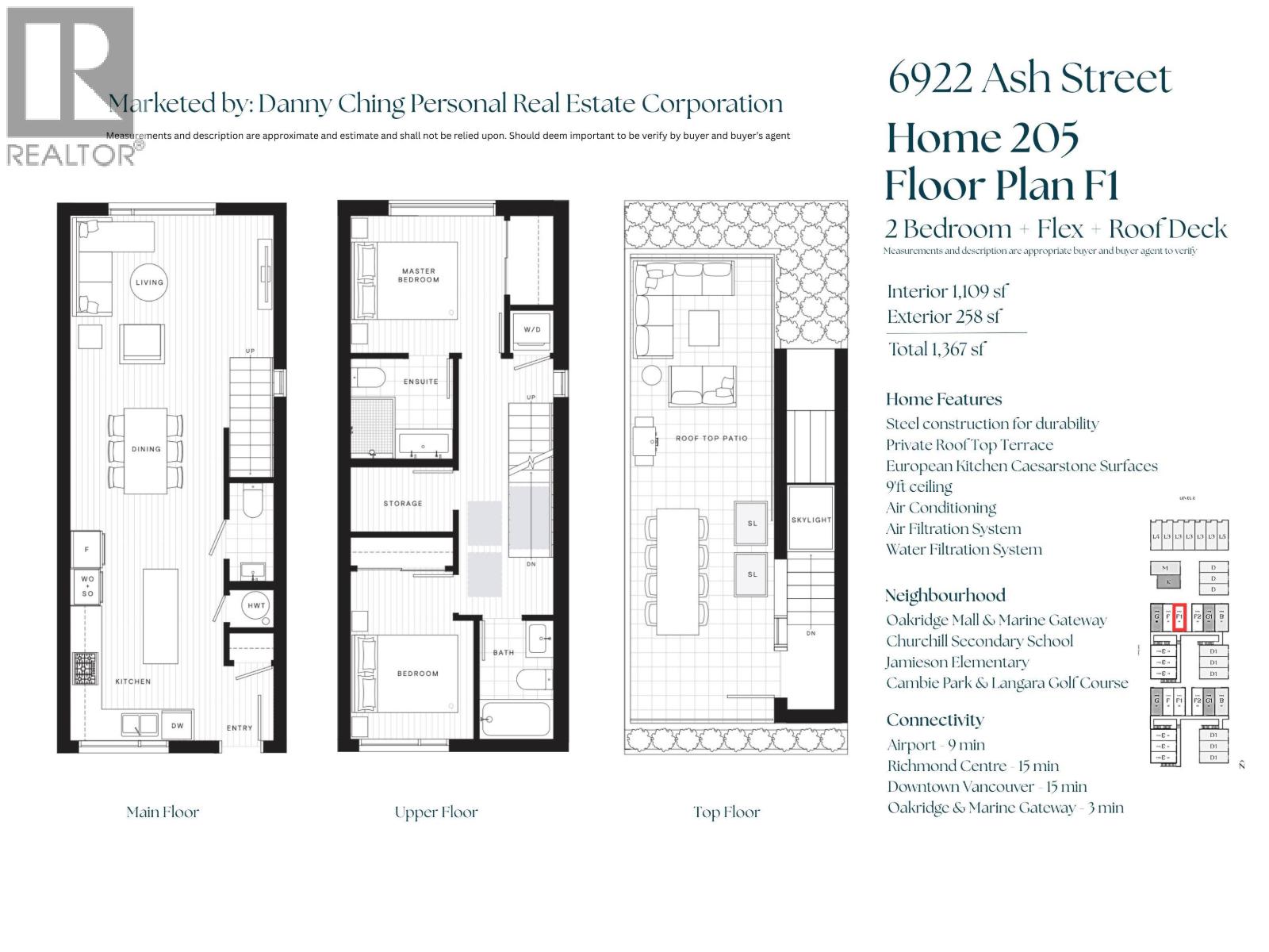 205 6922 ASH STREET|Vancouver, British Columbia V6P3K4