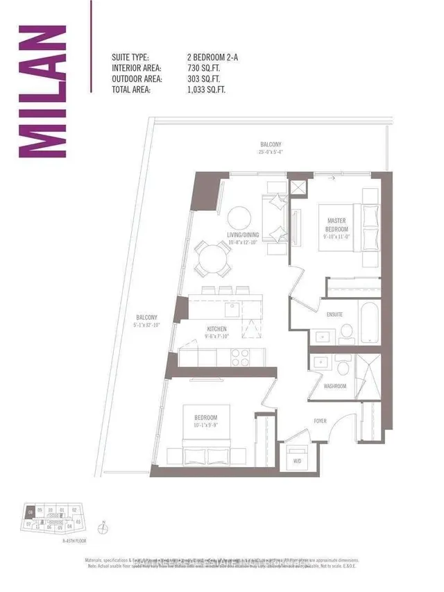 Additional image 9 of 2221 Yonge St Unit 809