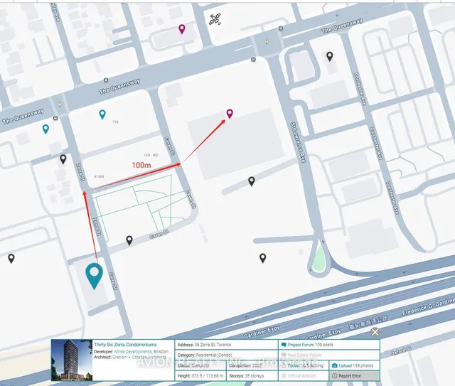 Additional image 41 of 36 Zorra St Unit 3008