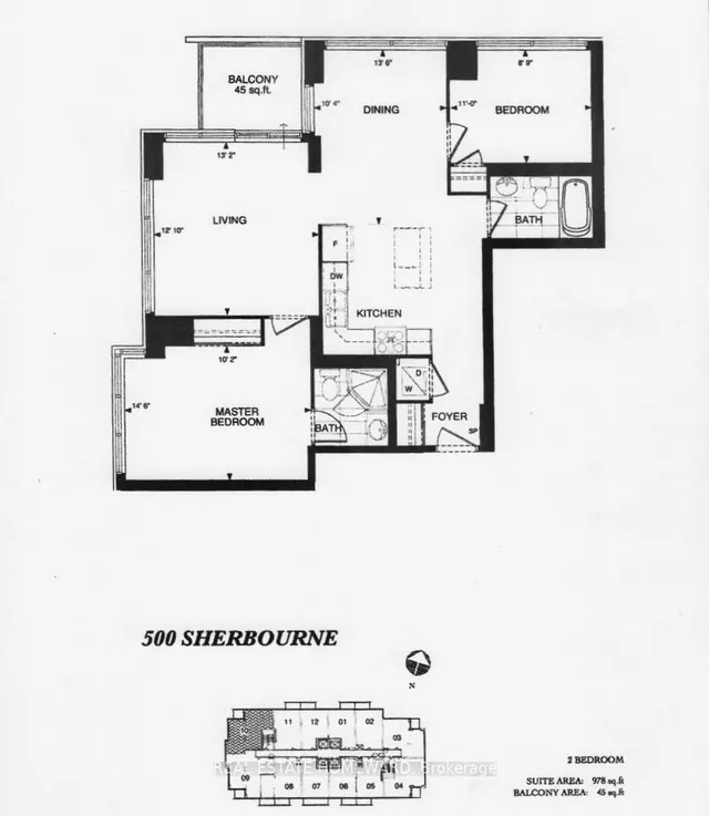 Additional image 33 of 500 Sherbourne St Unit 1210