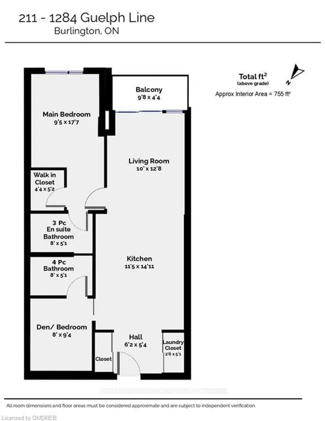 Additional image 19 of 1284 Guelph Line Unit 211