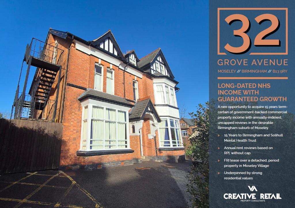 Primary image of 32 Grove Avenue, Moseley, Birmingham, West Midlands, B13 9RY