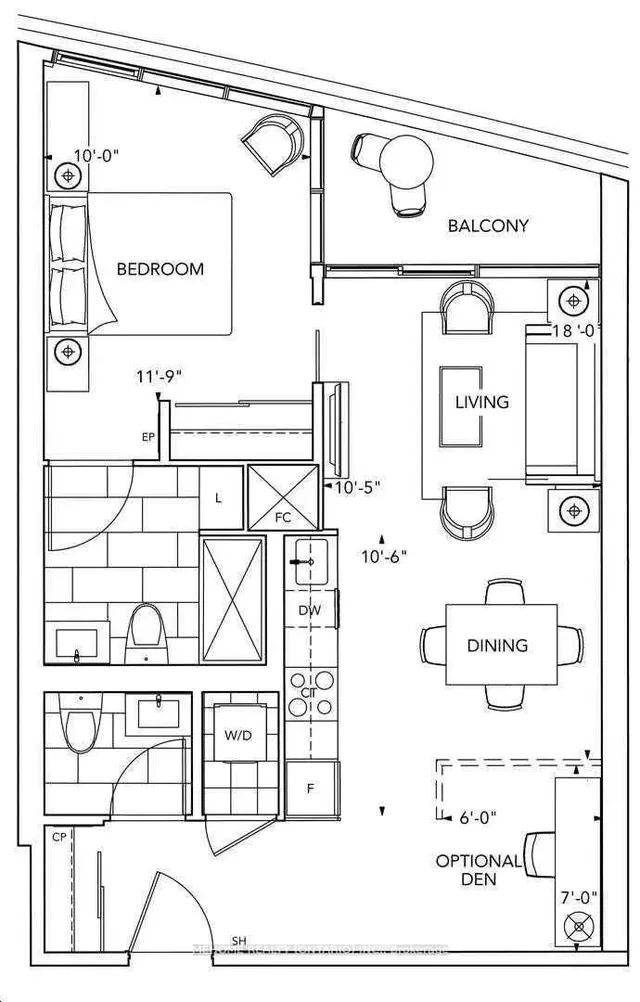 Additional image 7 of 585 Bloor St Unit 2324