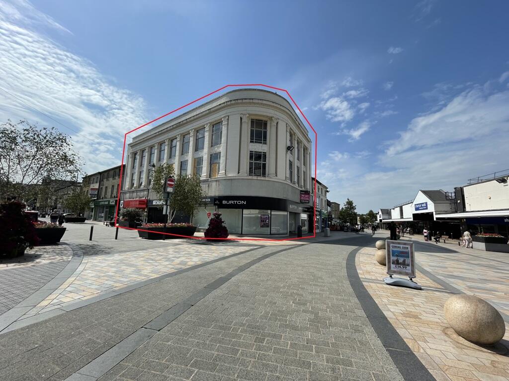 Property image for Former Dorothy Perkins / Burton's Menswear, 46 St James Street & 1a/1b Manchester Road, Burnley, Lancashire, BB11 1HQ