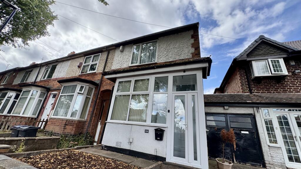 Milverton Road, Birmingham. B23