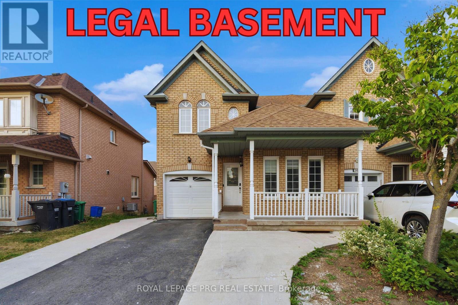 36 ZEBRA TRAIL|Brampton (Sandringham-Wellington), Ontario L6R2J3