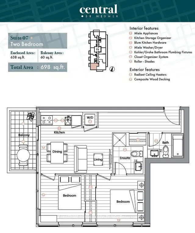 Additional image 31 of 38 Widmer St Unit 3507