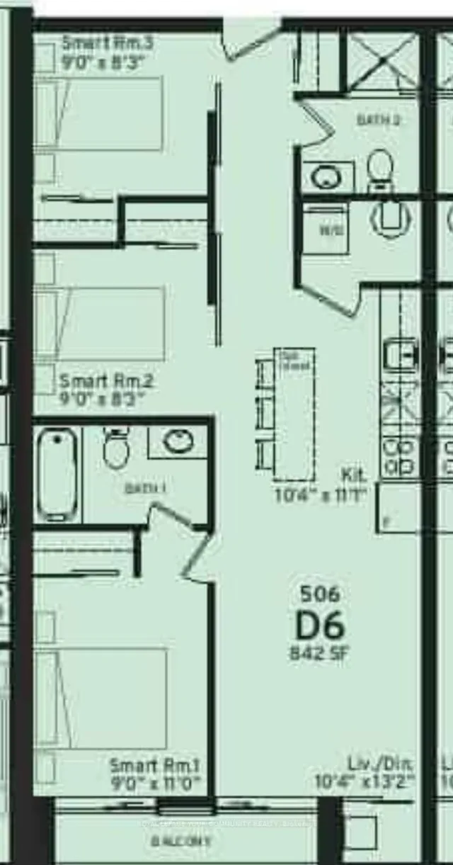 Additional image 3 of 2433 Dufferin St Unit 506