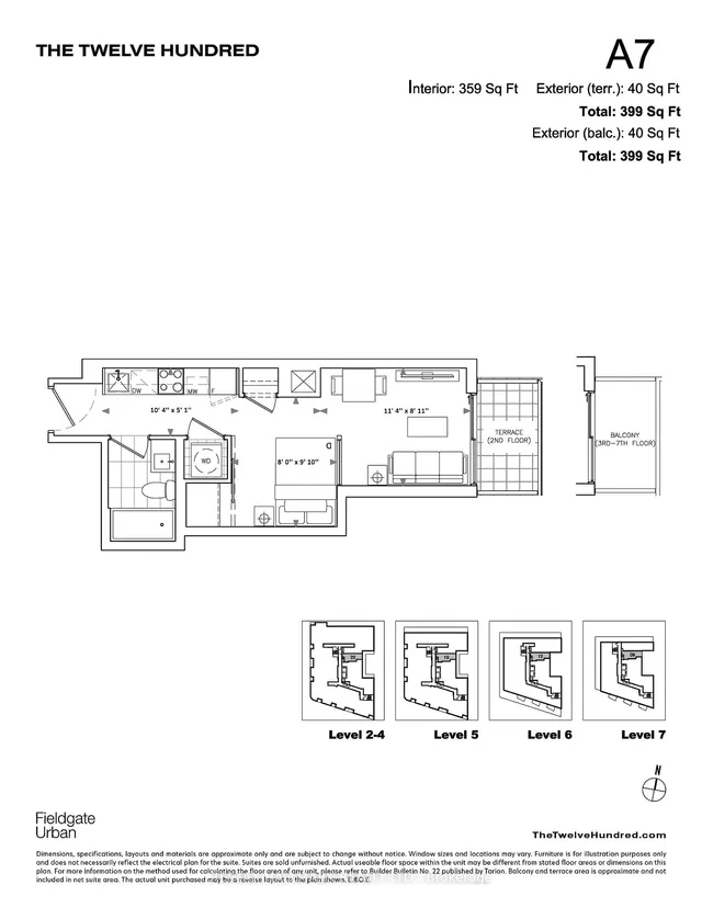 Additional image 2 of 5 Lakeview Ave Unit 709