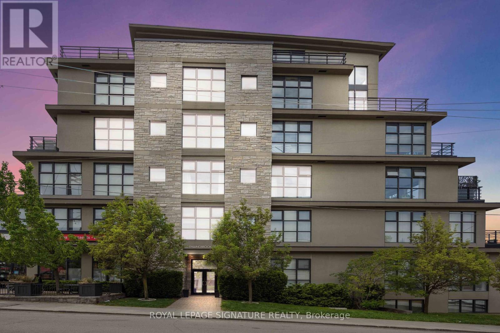 Property image for 205 - 160 FALLINGBROOK ROAD|Toronto (Birchcliffe-Cliffside), Ontario M1N0A1