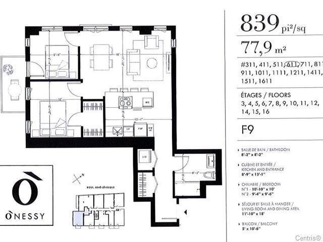 1800 Boul. René-Lévesque O.|#611|Montréal (Ville-Marie), Quebec H3H2H2