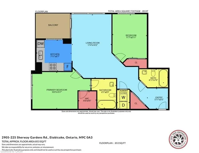 Additional image 50 of 225 Sherway Gardens Rd Unit 2905