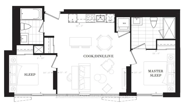 Additional image 3 of 15 Mercer St Unit 1901