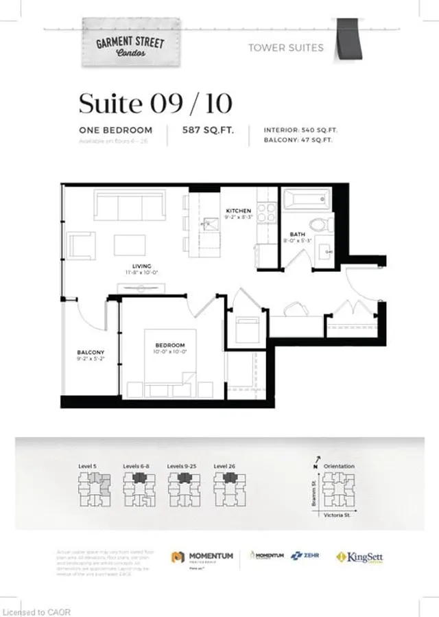 Additional image 4 of 108 Garment St Unit 1209