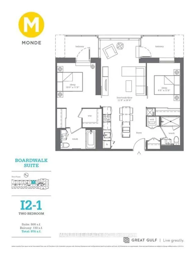 Additional image 2 of 12 Bonnycastle St Unit 823