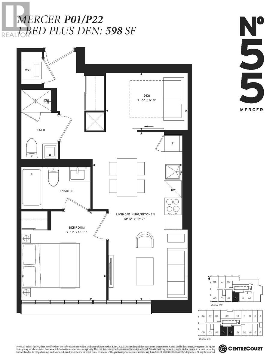 Property image for 322 - 55 MERCER STREET|Toronto (Waterfront Communities), Ontario M5V0W4