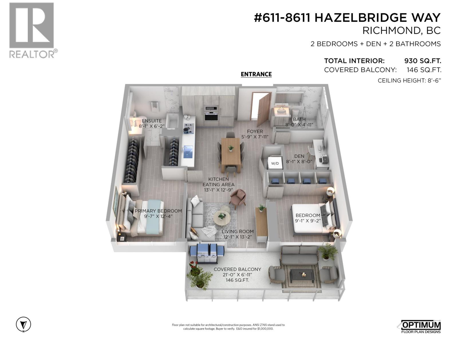 Property image for 611 8611 HAZELBRIDGE WAY|Richmond, British Columbia V6X0W8