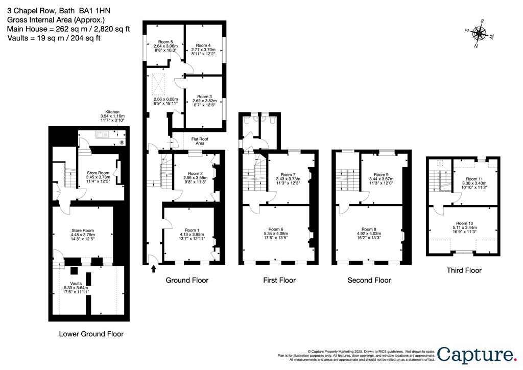 Additional image 5 of 3 Chapel Row, Bath, Bath and North East Somerset, BA1 1HN