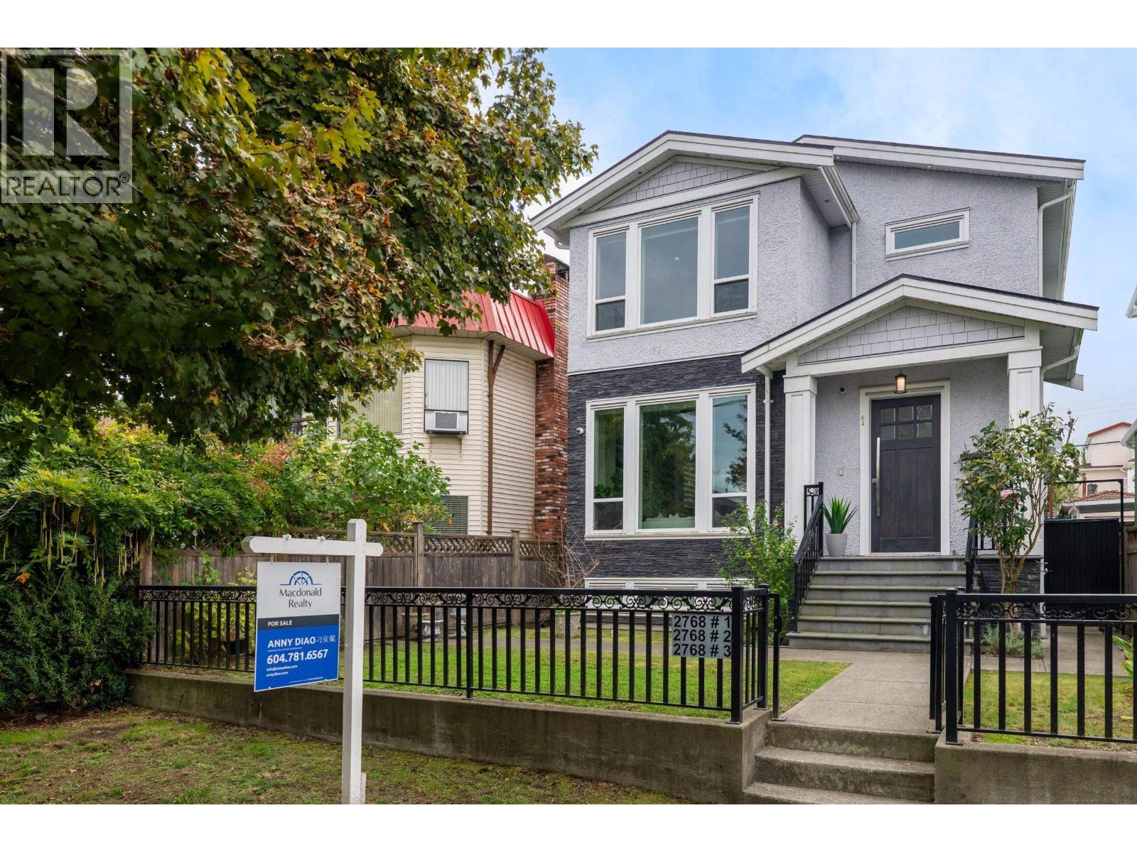 2768 E 25TH AVENUE|Vancouver, British Columbia V5R1H7