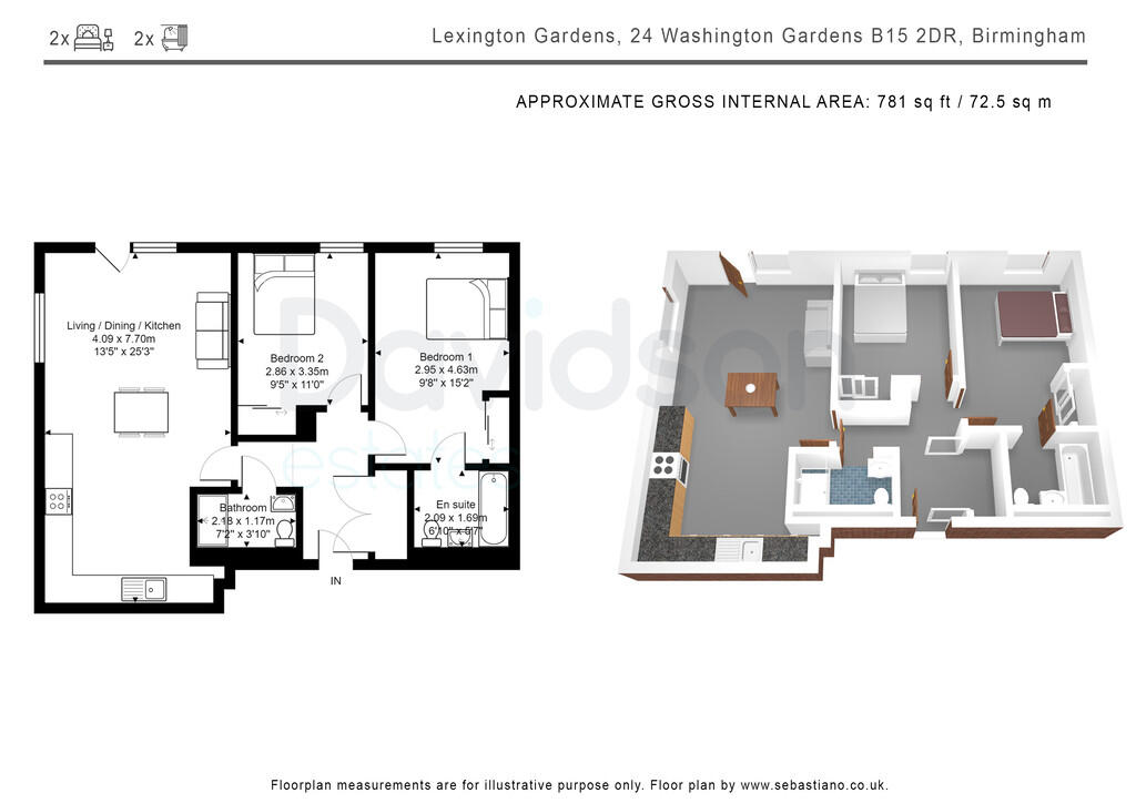 Additional image 15 of Washington Apartments, 5 Lexington Gardens, Edgbaston