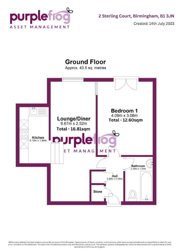 Additional image 6 of Sterling Court, 47 Newhall Hill, Birmingham, West Midlands, B1